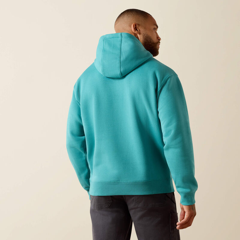 Men's Rebar Lightweight Logo Hoodie