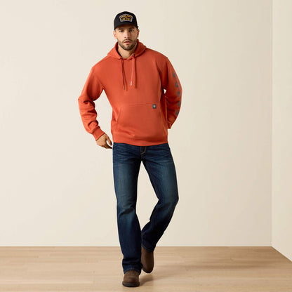 Men's Rebar Lightweight Logo Hoodie