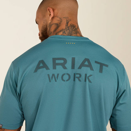 Men's Rebar Heat Fighter Textured Short Sleeve T-Shirt
