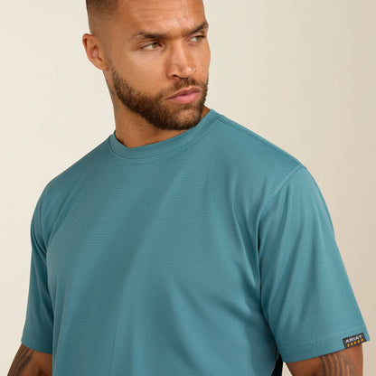 Men's Rebar Heat Fighter Textured Short Sleeve T-Shirt