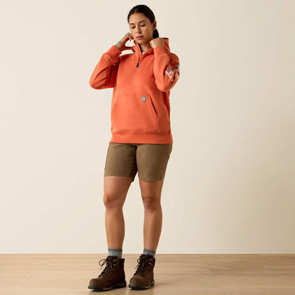 Women's Rebar Lightweight 1/2 Zip Hoodie