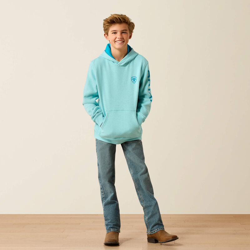Youth Ariat Logo Hoodie