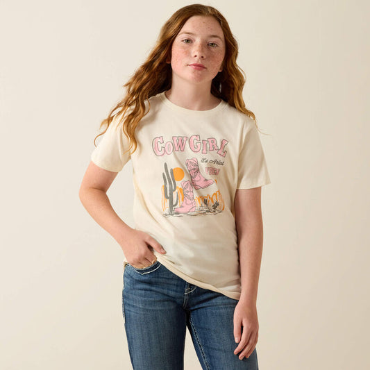 Girl's Cowgirl Vibes T-Shirt