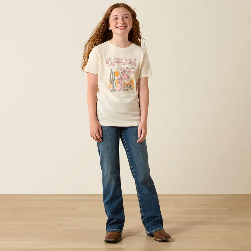 Girl's Cowgirl Vibes T-Shirt