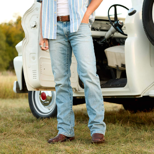 Men's M4 Gus Relaxed Boot Cut Jeans