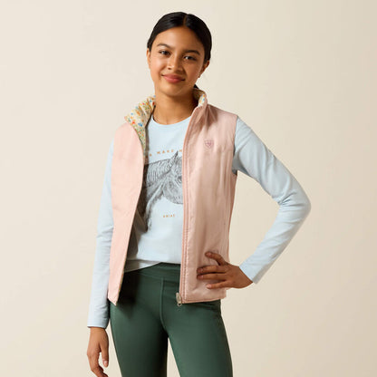 Youth Bella Reversible Insulated Vest