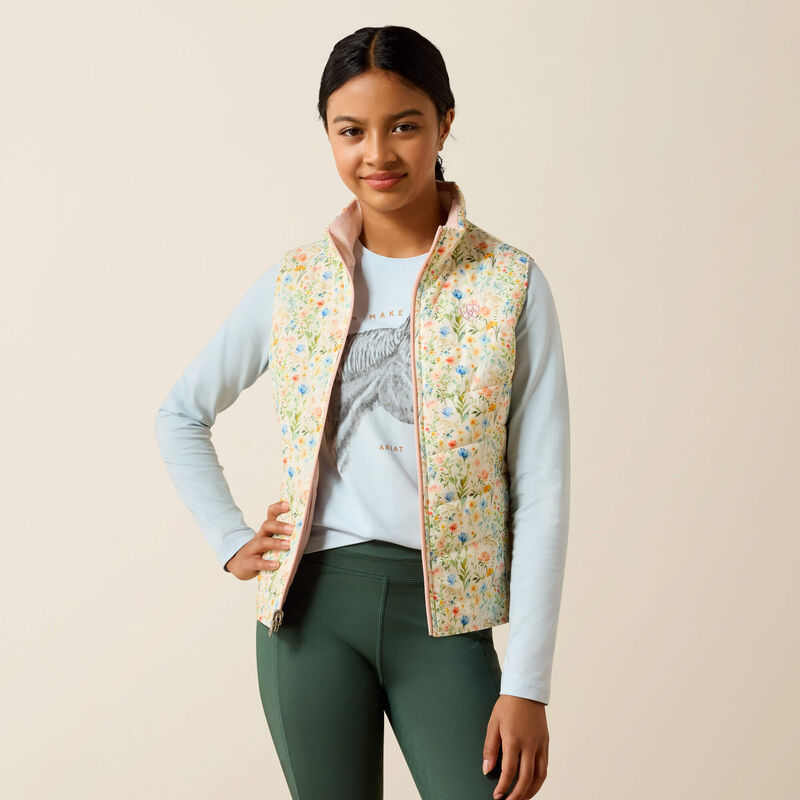 Youth Bella Reversible Insulated Vest