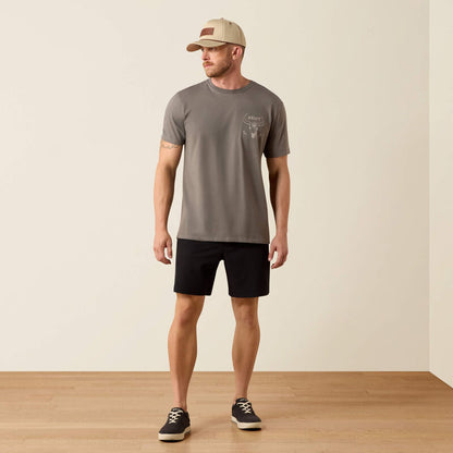 Men's Desert Badge Tradition SS T-Shirt