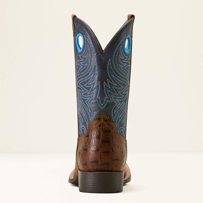 Youth Knox Wide Square Toe Western Boot
