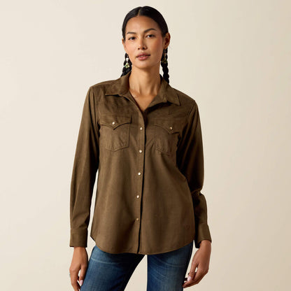 Women's Autumn Drift West Long Sleeve Snap