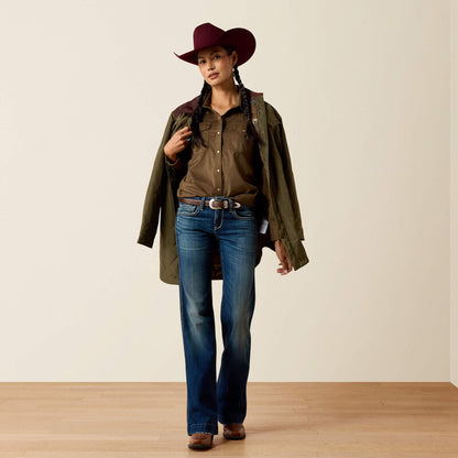 Women's Autumn Drift West Long Sleeve Snap