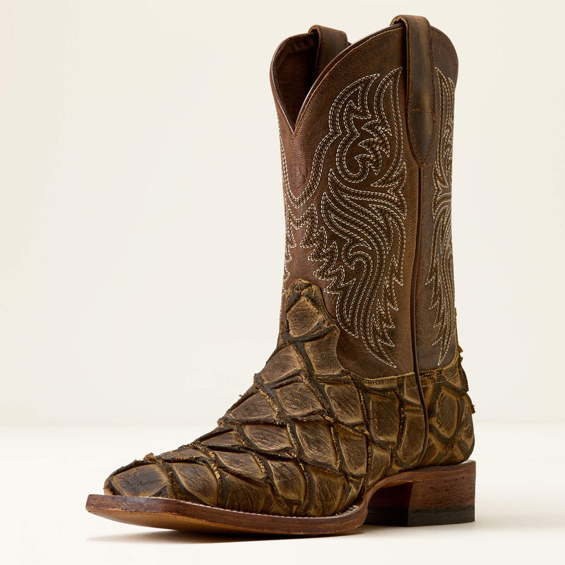 Men's Riverside Wide Square Toe Cowboy Boot