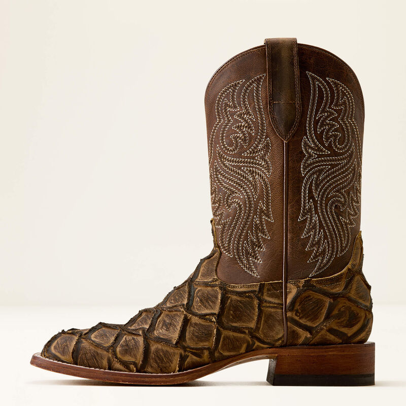 Men's Riverside Wide Square Toe Cowboy Boot