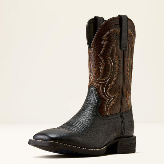 Men's Steadfast Wide Square Toe Cowboy Boot