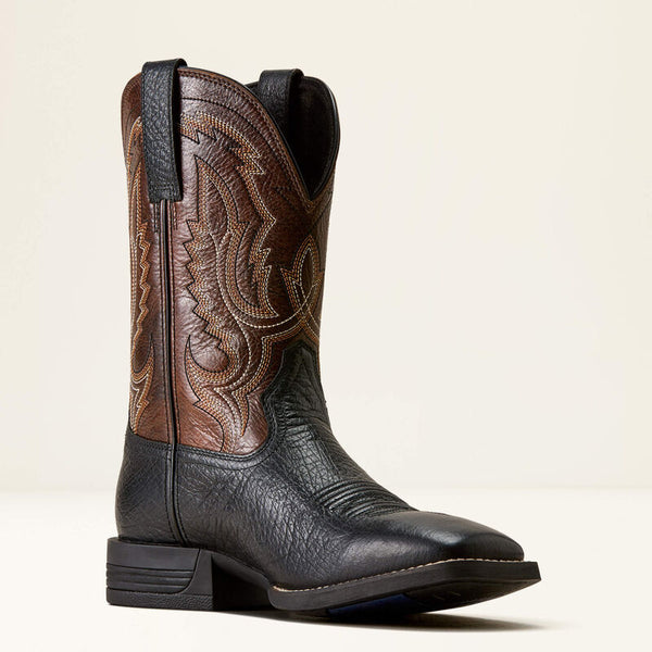 Men's Steadfast Wide Square Toe Cowboy Boot