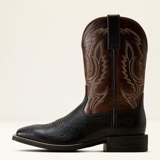 Men's Steadfast Wide Square Toe Cowboy Boot