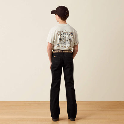 Boy's B4 Relaxed Hansen Boot Cut Jeans