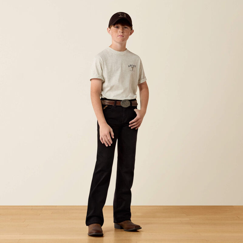 Boy's B4 Relaxed Hansen Boot Cut Jeans