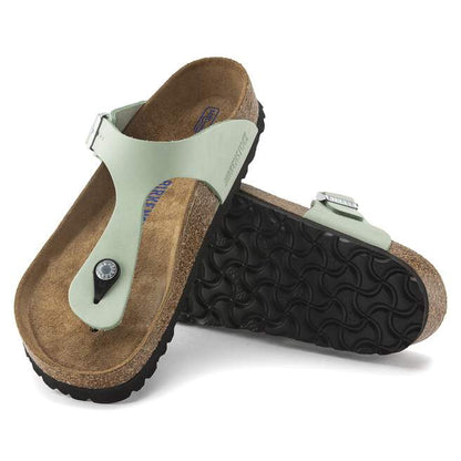 Gizeh Soft Footbed Nubuck Leather - Matcha