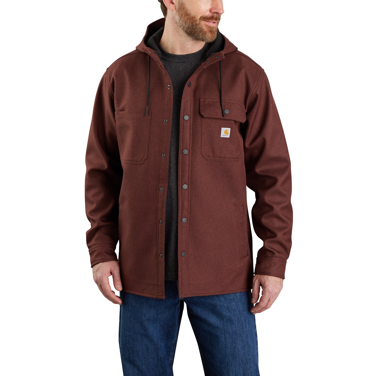 Men's Rain Defender Relaxed Fit Heavyweight Shirt Jacket