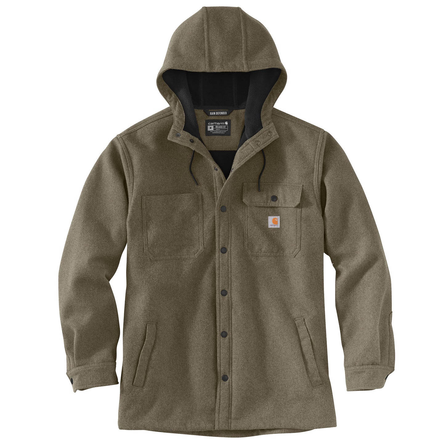 Men's Rain Defender Relaxed Fit Heavyweight Shirt Jacket