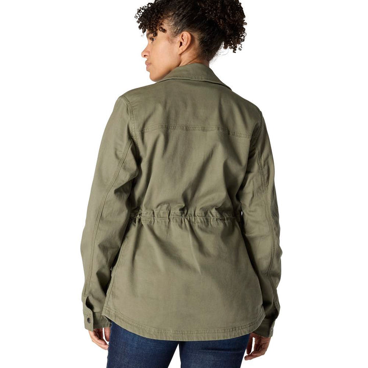 Women's Relaxed Fit Canvas Coat