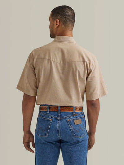 Cowboy Cut Chambray Short Sleeve