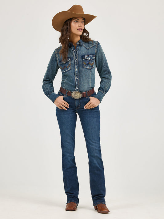 Willow Riding Jean Mid-Rise Bootcut