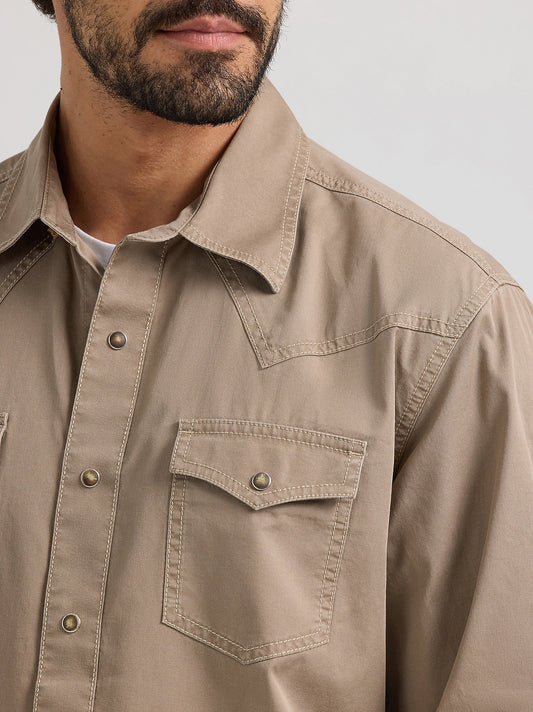 Men's Retro Premium Western Snap