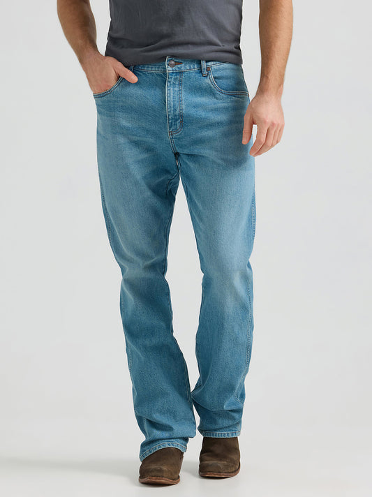 Men's Retro Relaxed Fit Bootcut Jean