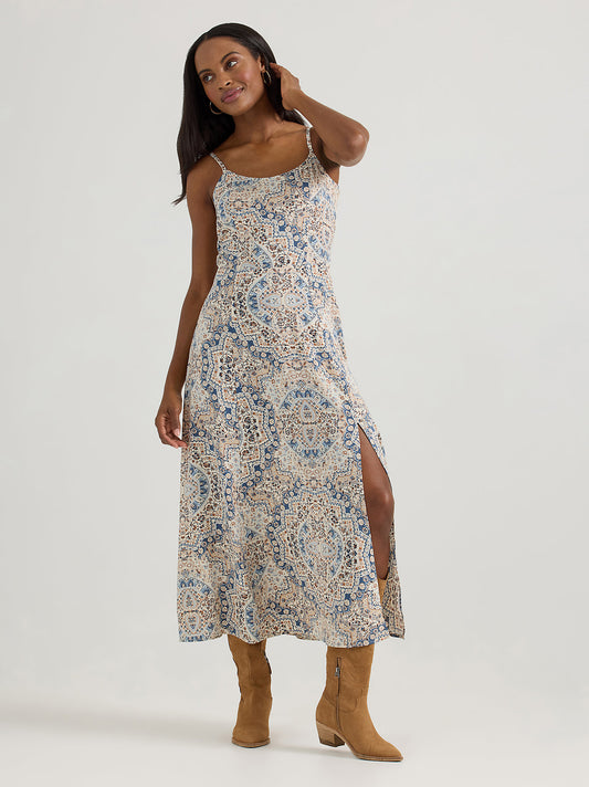 Western Maxi Dress Paisley