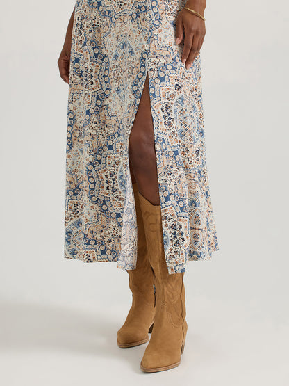Western Maxi Dress Paisley
