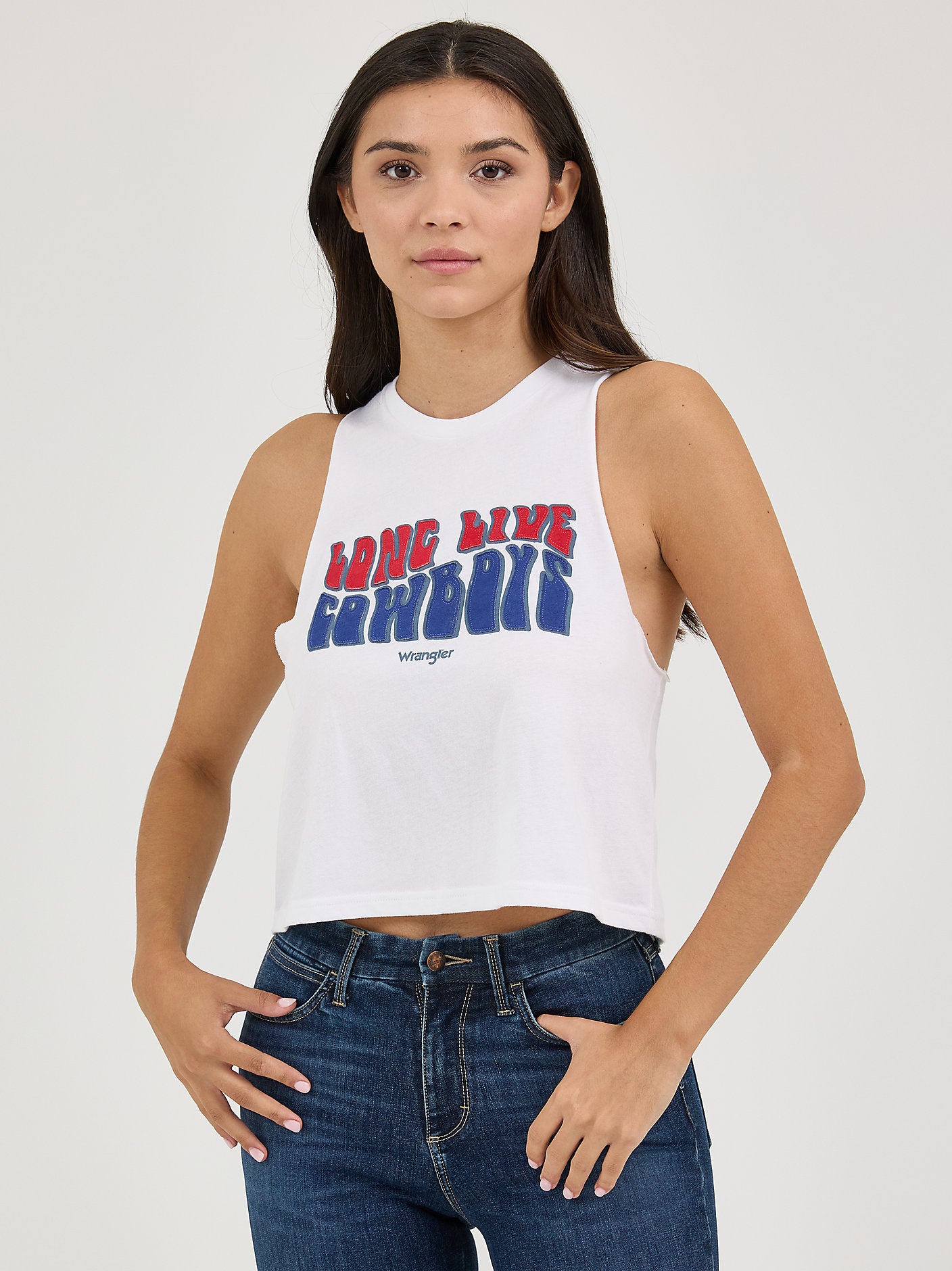 Women's Festival Cowboys Crop