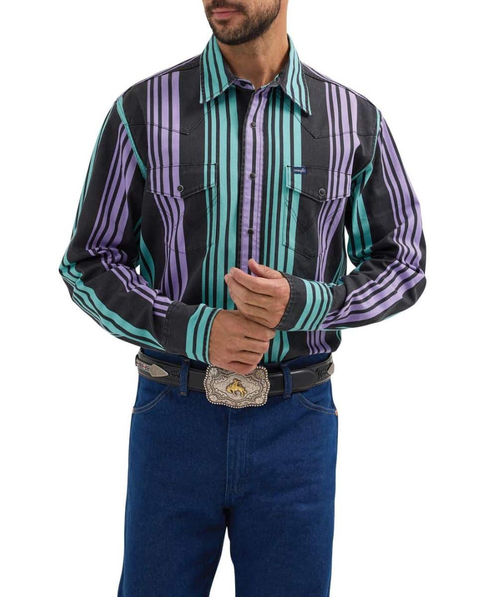 Men's Brushpopper Western Snap Workshirt