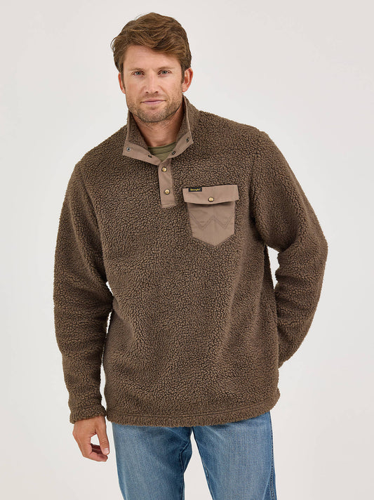 Men's Sherpa 1/4 Snap Pullover