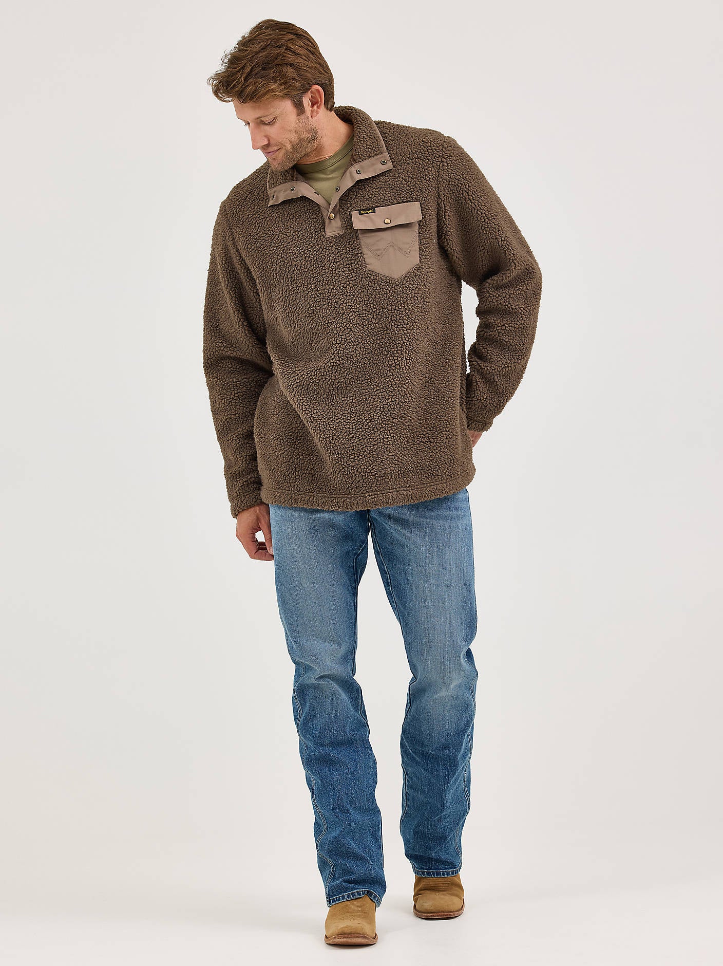 Men's Sherpa 1/4 Snap Pullover