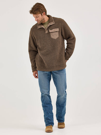 Men's Sherpa 1/4 Snap Pullover