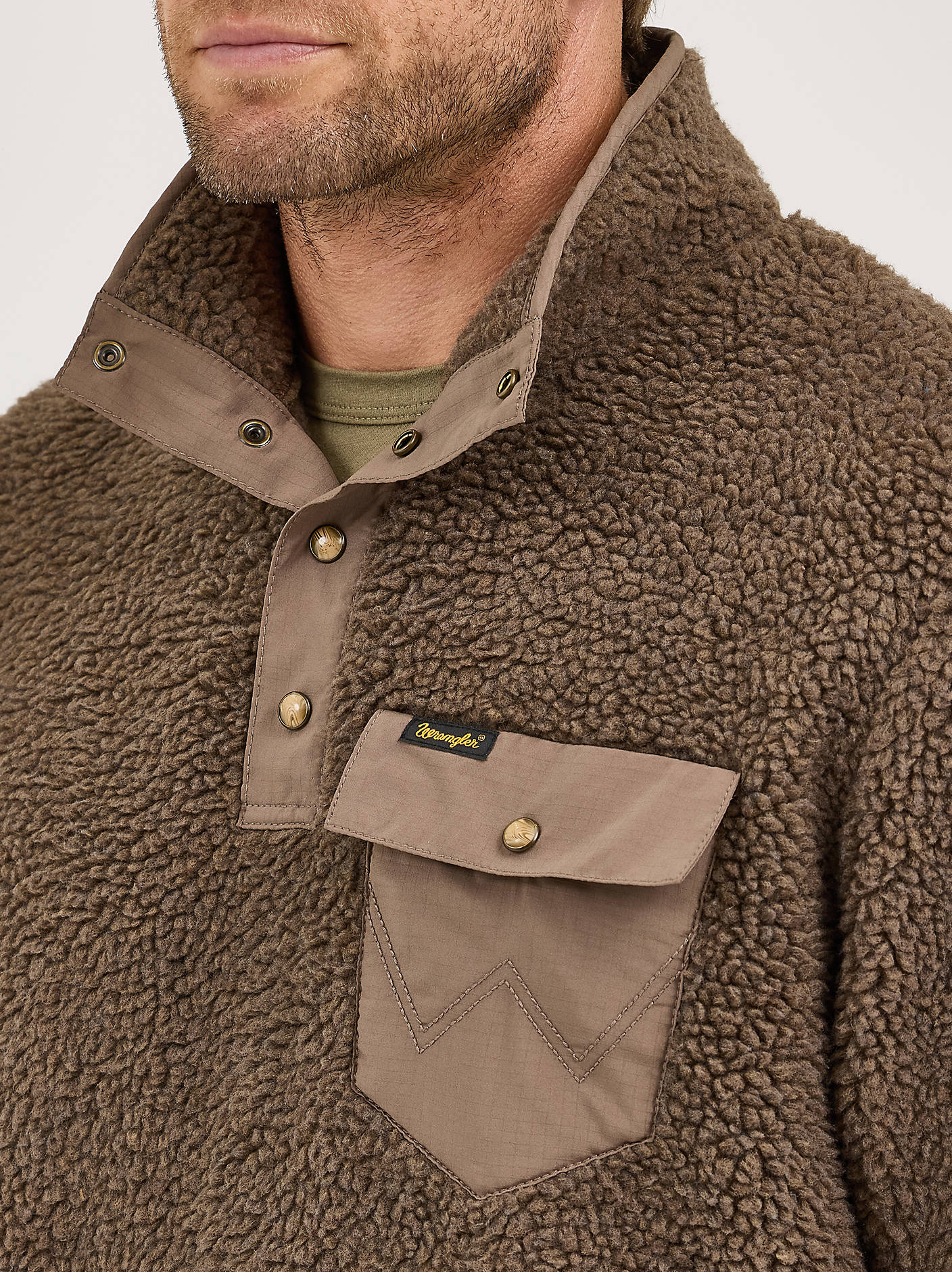 Men's Sherpa 1/4 Snap Pullover
