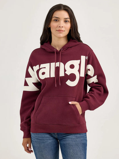Women's Bold Wrangler Logo Hoodie