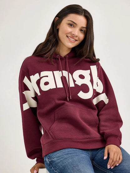 Women's Bold Wrangler Logo Hoodie