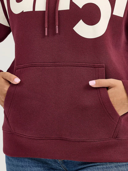 Women's Bold Wrangler Logo Hoodie