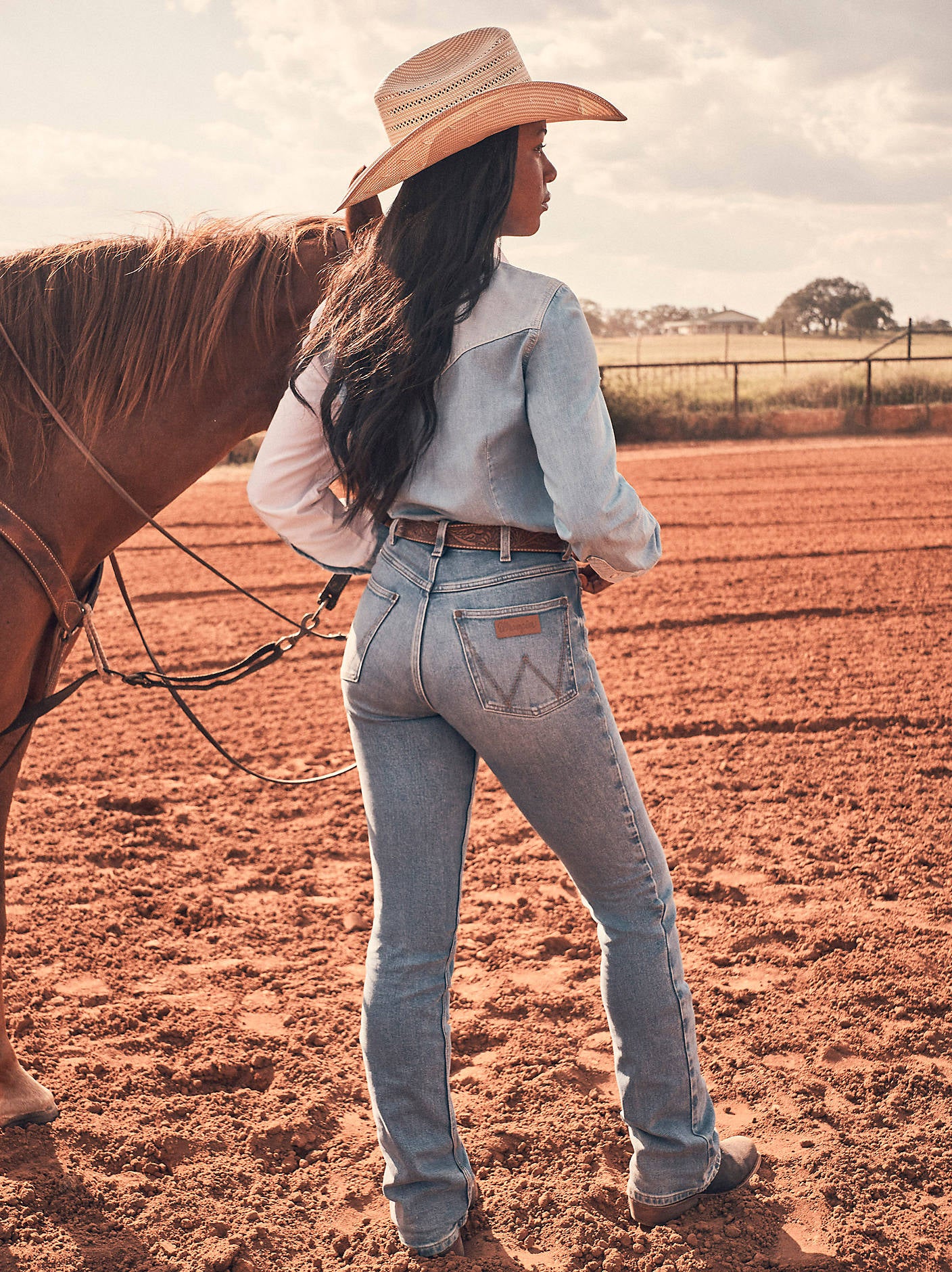 Women's High Rise Rodeo Bootcut Jean