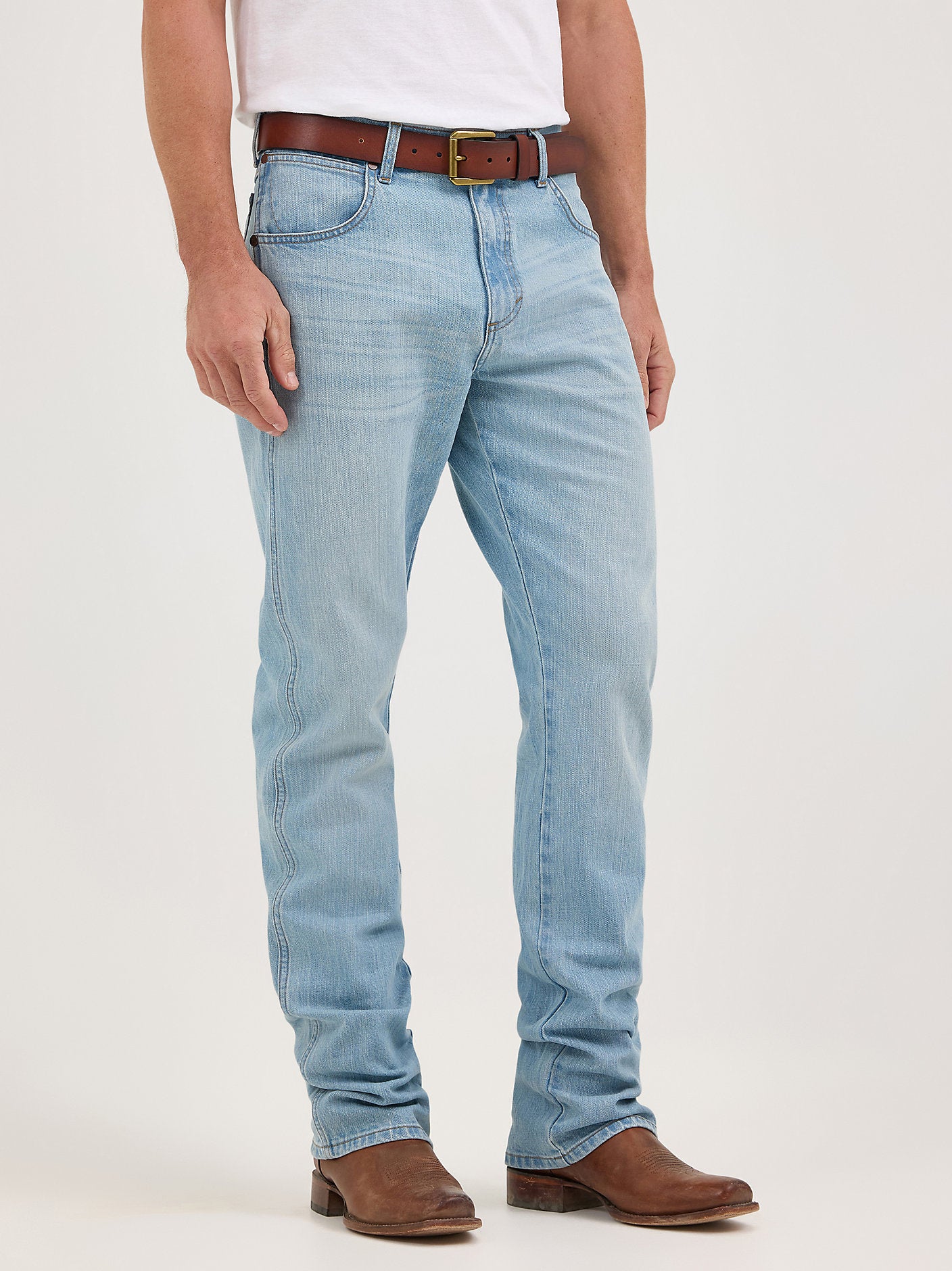 Men's Retro Relaxed Fit Bootcut Jean