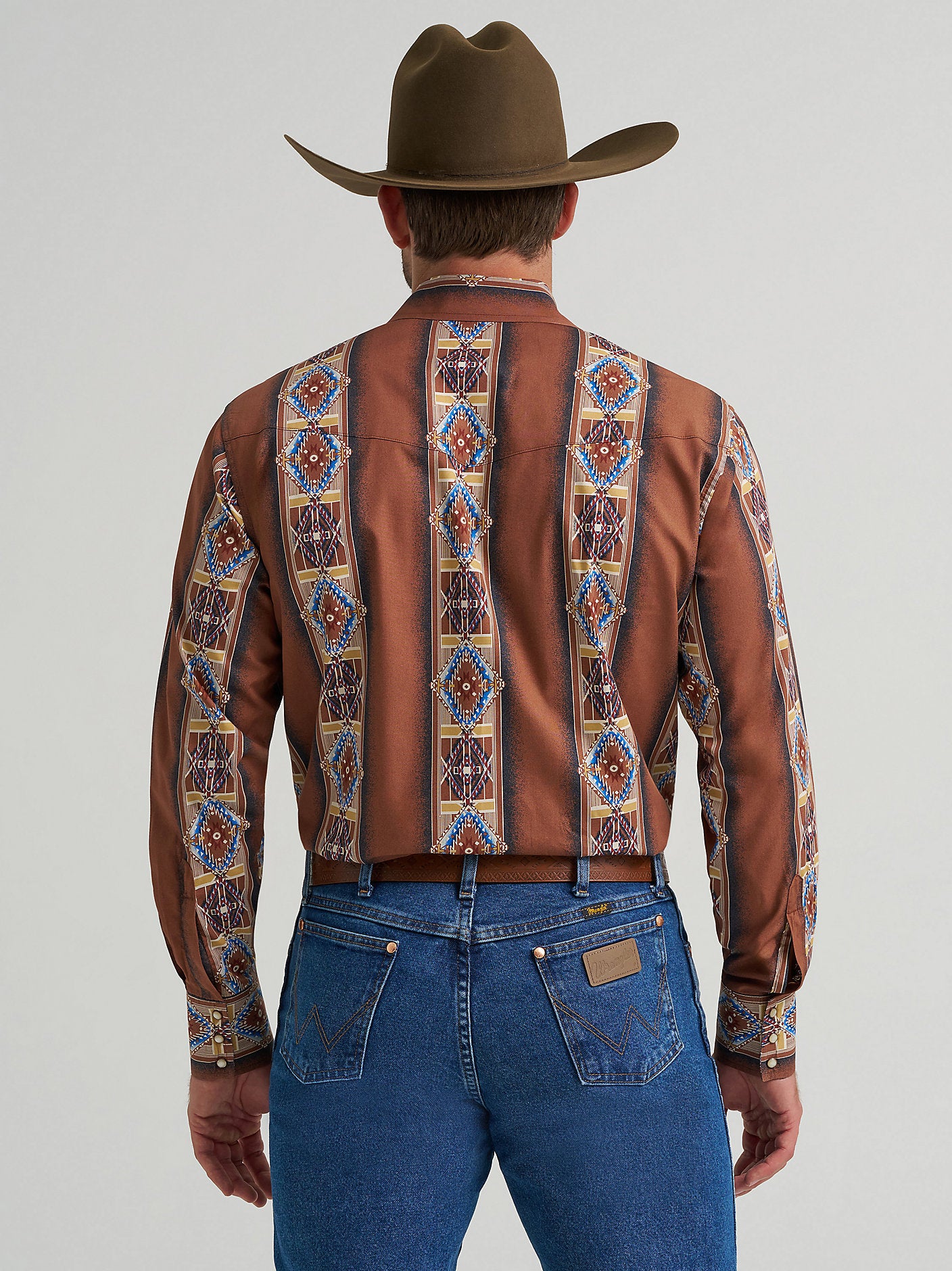 Men's Checotah Long Sleeve Western Snap