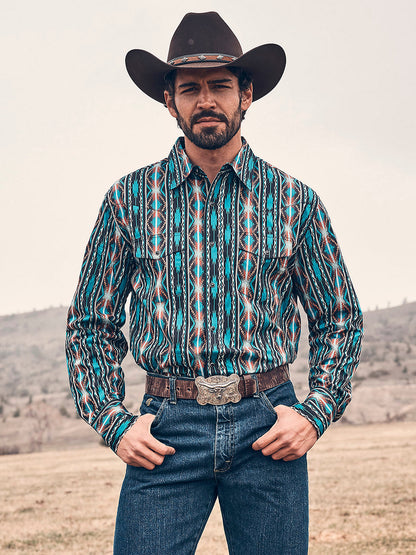 Men's Checotah Long Sleeve Western Snap