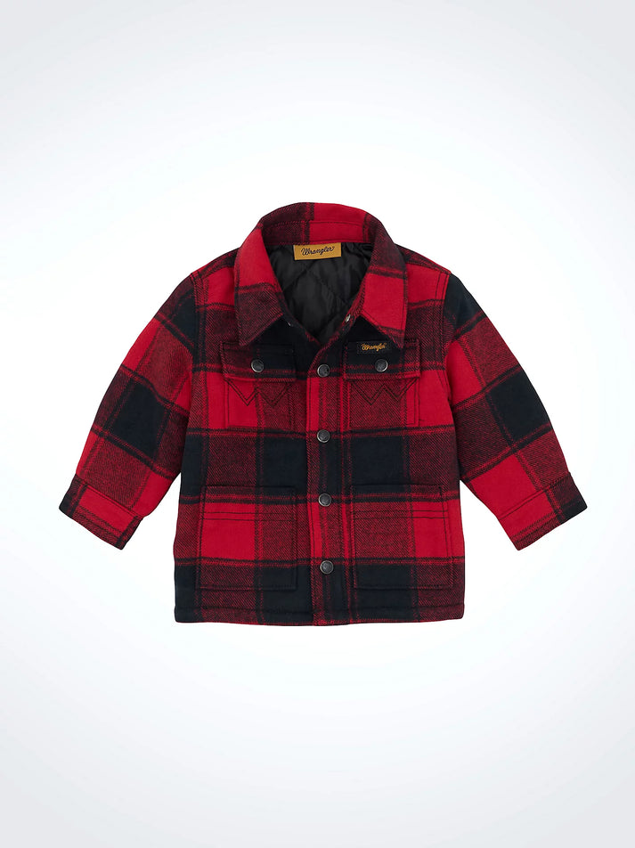 Baby Boy's Flannel Shirt Jacket