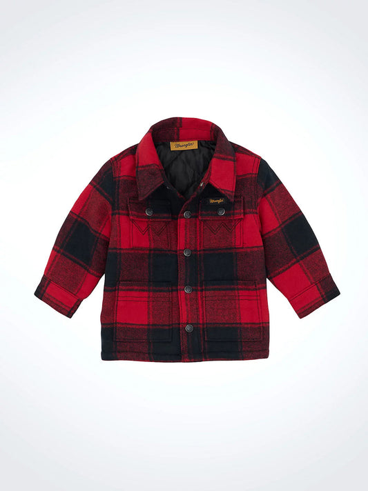 Baby Boy's Flannel Shirt Jacket
