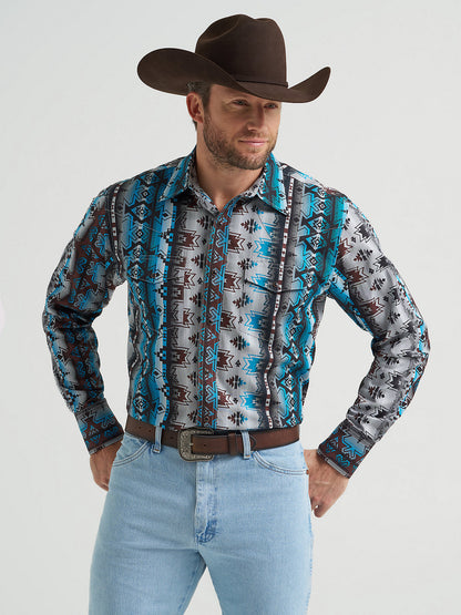 Men's Checotah Long Sleeve Western Snap