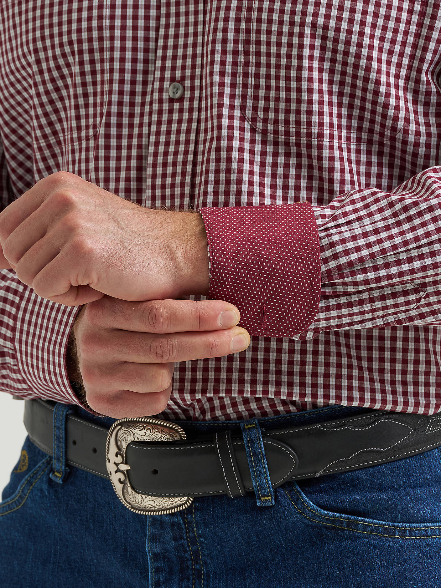 Men's George Straight Long Sleeve Button Down Shirt