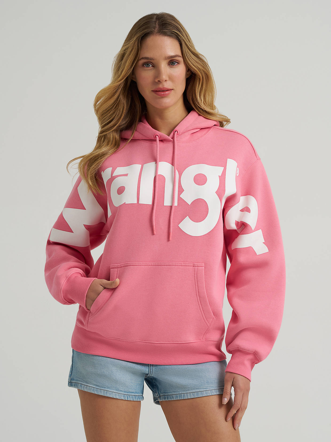 Women's Bold Wrangler Logo Hoodie